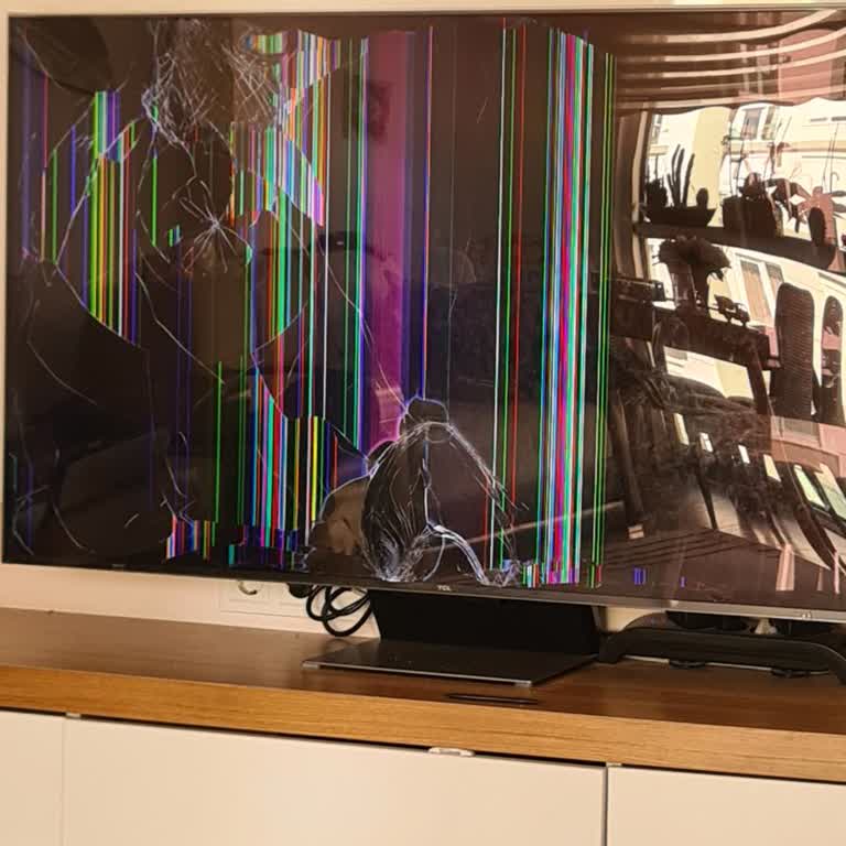 TCL TV Ekran Kırığı Ve Servis İlgisizliği