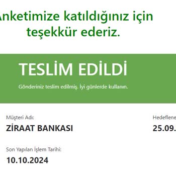 AGT Kurye'nin Teslimat Sorunu Ve İletişimsizlik