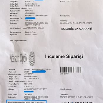 Atasun Optik'te Çifte Standart Sorunu