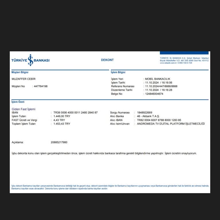 DSmart Aboneliği İptali Sonrası Borç Ve Yanıltıcı Bilgilendirme