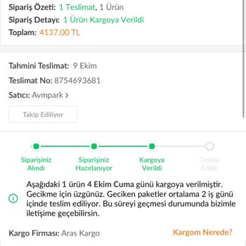 Trendyol Ve Kargo Şirketi Arasında Kaybolan Sipariş