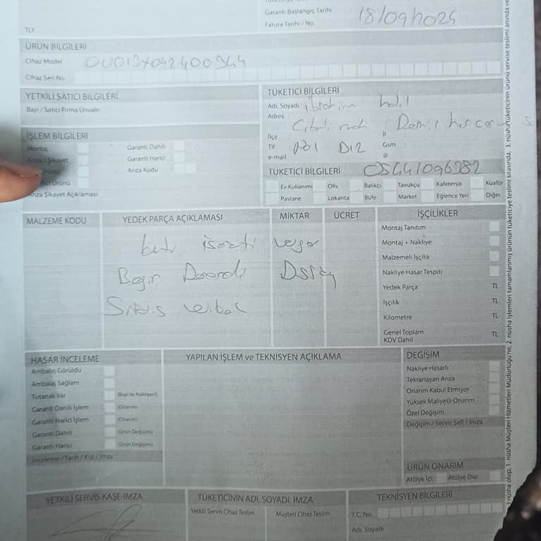 Scooter Tamirinde Süreç Sıkıntısı