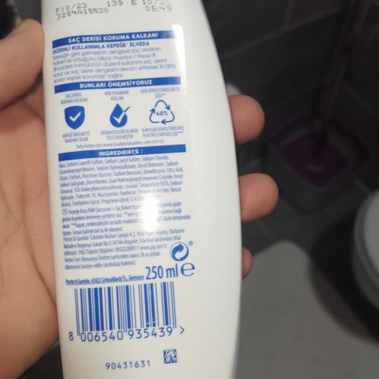 Head & Shoulders Shampoo Caused Scalp Itching After Only 5 Uses