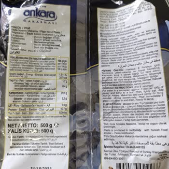 Ankara Makarnada Böcek Şoku