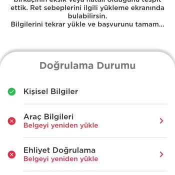 Martı Tag Sürücü Başvurusunda Yaşanan Sorunlar