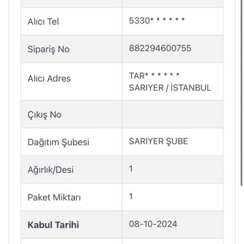 Kargo Teslimatında Yaşanan Sorun Ve İletişim Eksikliği