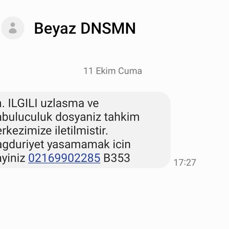 Asılsız Mesajlarla Karşı Karşıya Kaldım, Sorumluluk Kabul Etmiyorum