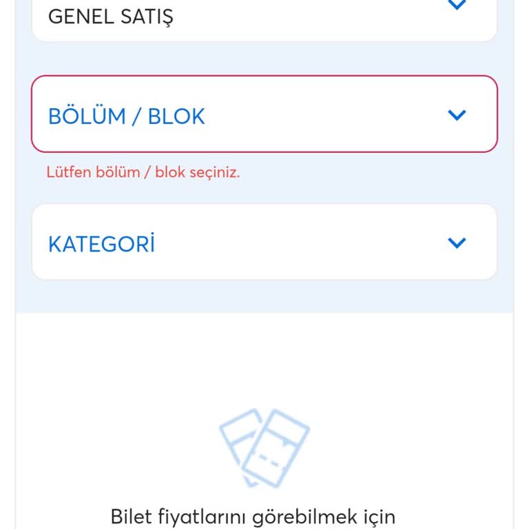 Biletix'te Blok Seçimi Sorunu: Biletler Tükenmeden Çözüm Gerek