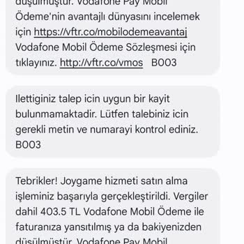 Joygame İzinsiz Harcama Ve Yetersiz Destek