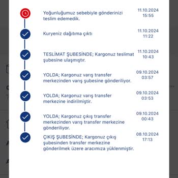 Aras Kargo İle Geciken Teslimatlar Ve Anlamsız Bahaneler