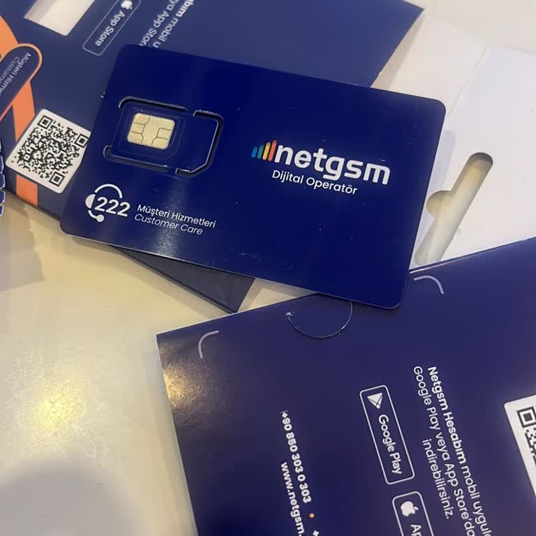Netgsm'den Aldığım Sim Kartı Kullanamıyorum