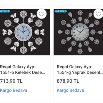 Koçtaş'ta Regal Marka Saat Yanıltmacası