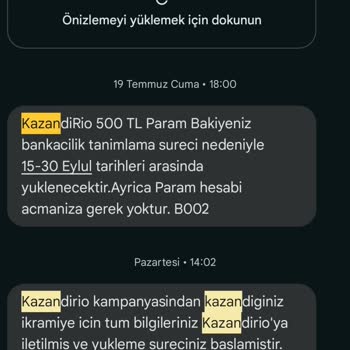 Kazandığım Ödülün Hesabıma Yatırılmaması