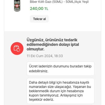 Hepsiburada'da Stok Sorunu Ve İptal Edilen Siparişler