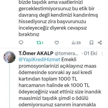 Yapı Kredi'nin Emekli Maaşı Taşıma Vaatleri Yerine Getirilmedi