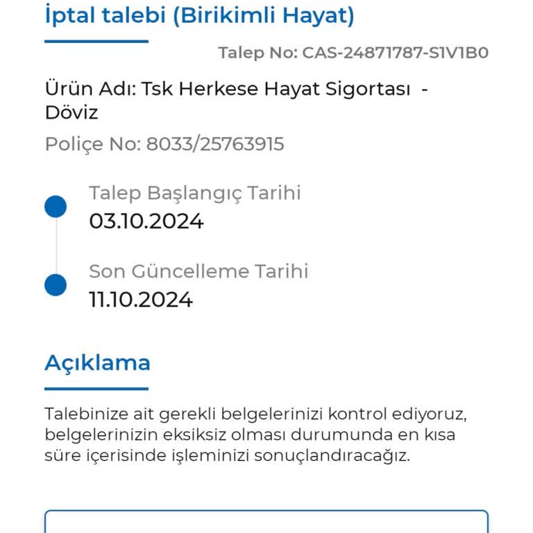 Hayat Sigortası Çıkışında Gecikme Ve Zarar