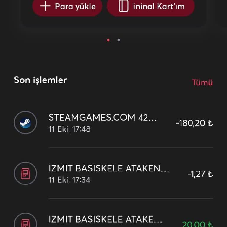 İninal Kart İle Steam Para İadesi Sorunu