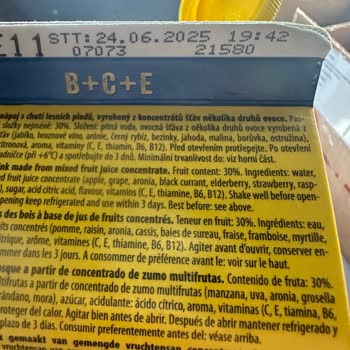 Meyve Suyunda Beklenmedik Maddeler