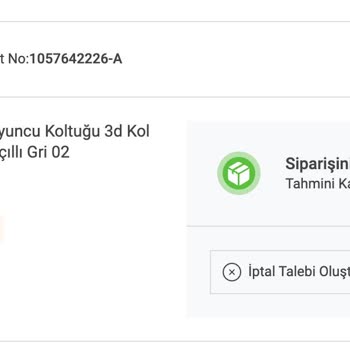 Teslimat Sorunu Ve Kötü İletişim Deneyimi