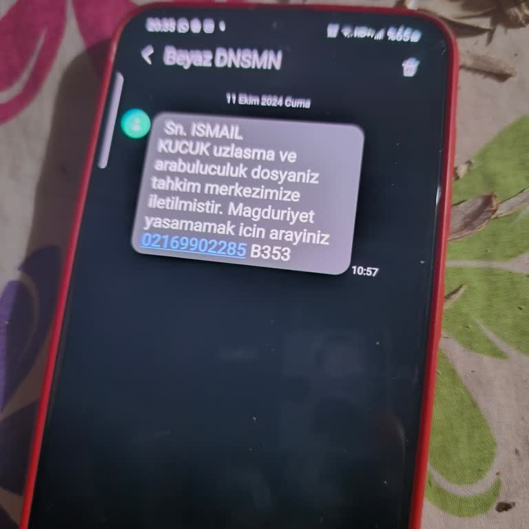 Bilinmeyen Tahkim Merkezi Bildirimi