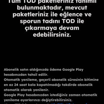 Yetkisiz İçerik Hatası: Ödenen Spor Paketlerinden Faydalanamama