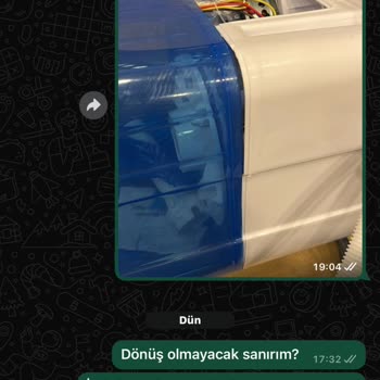 Taşınabilir Çamaşır Makinesi Kırık Geldi, İletişim Kurulamıyor