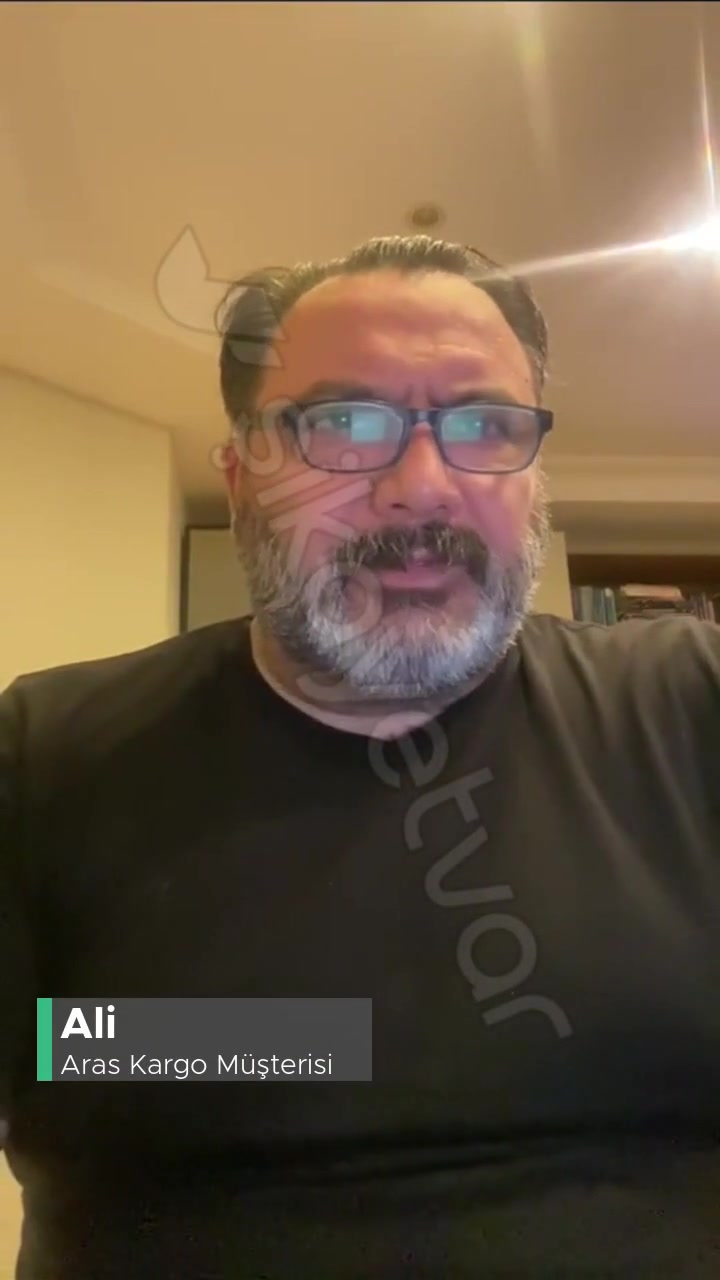 Aras Kargo Hizmette Berbat videonun kapak resmi