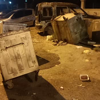 Huzurevleri Mahallesinde Çöp Konteyneri Sorunu
