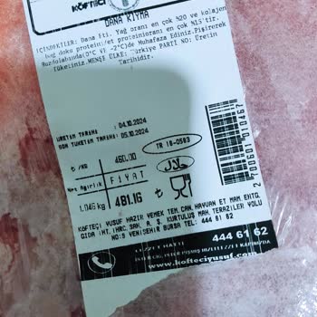 Ürünlerde Domuz Eti Skandalı: Trendyol Ve Köfteci Yusuf'tan Özür Ve İade Bekliyoruz