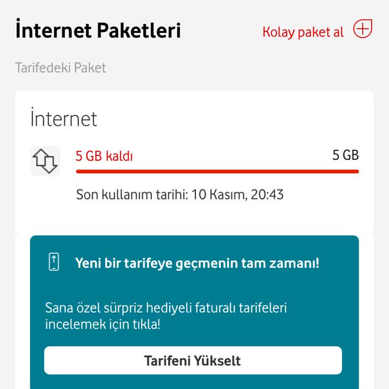 Yanlışlıkla Çekilen Tarife Ücreti