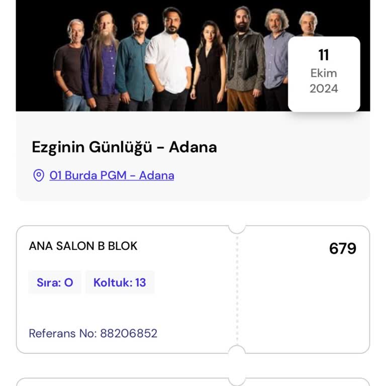 Son Dakika Konser İptali: Ezginin Günlüğü Mağduriyeti