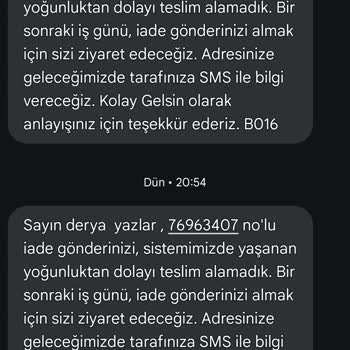 Üç Günlük Bekleyiş: İade Kargosu Kabusu