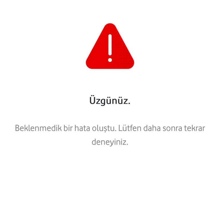 Vodafone Onenumber Servis Aktivasyon Sorunu