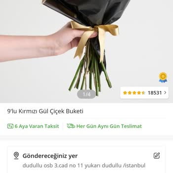 Çiçek Sepeti Teslimat Sorunu Ve İletişimsizlik