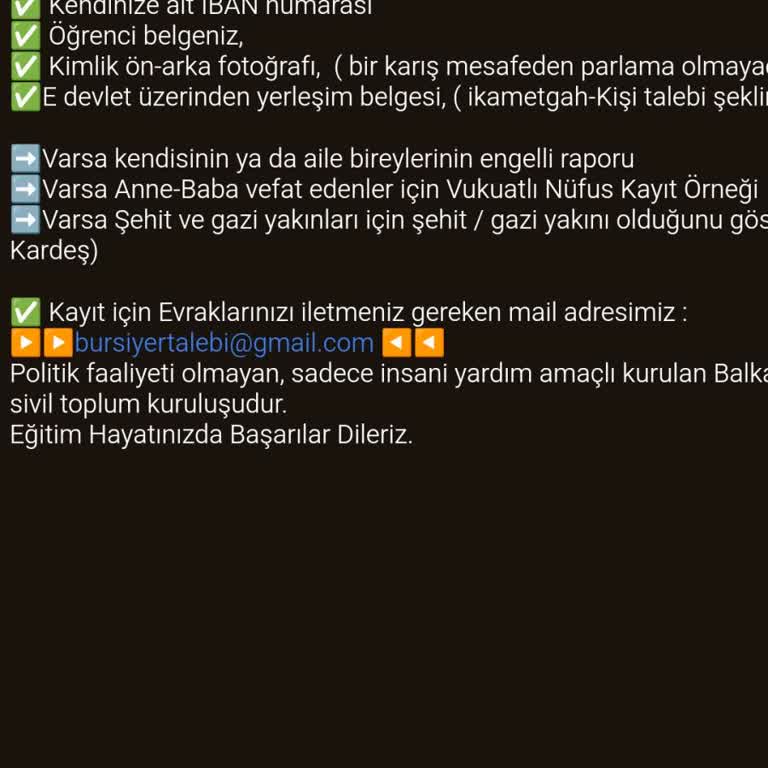 Burs Başvurusunda Kimlik Bilgilerimin Güvenliği Tehlikede Mi?