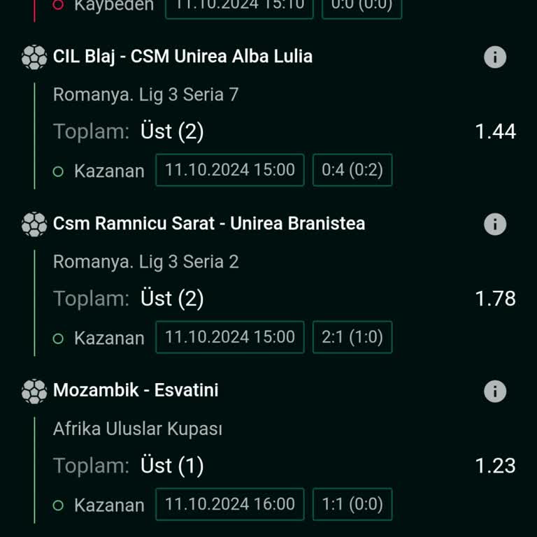 Pinco Sitesindeki Yanıltıcı Maç Sonuçları