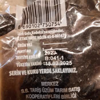 TARİŞ Üzümlerinde Beklenmedik Küf Sorunu