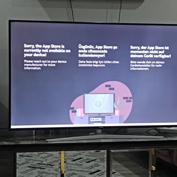 Vestel Smart TV'de App Store Erişim Sorunu