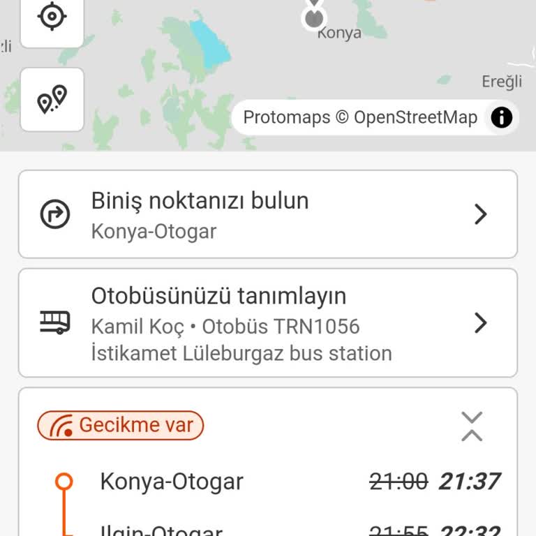 Kamil Koç İle 40 Dakika Gecikmeli Yolculuk