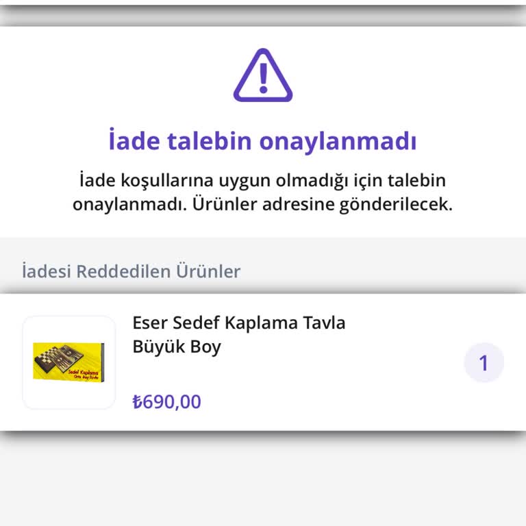 İade Talebinde Kaybolan Ürün Ve İletişimsizlik Sorunu