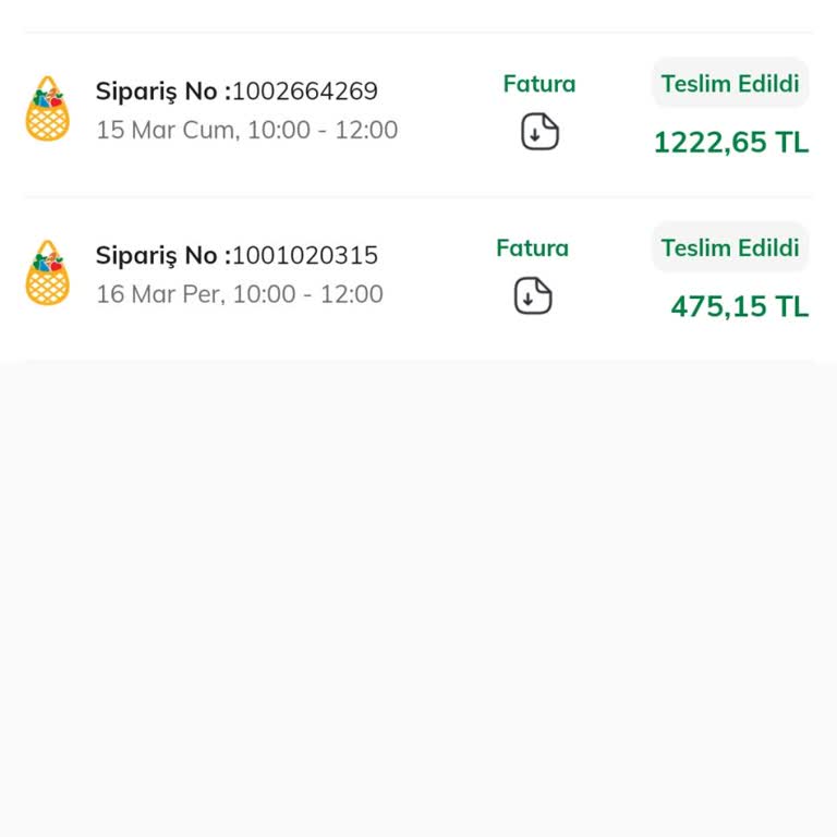Sipariş Teslim Edilmedi: Uygulama Yanıltıyor
