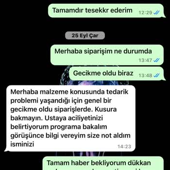 Sedye Takımı Siparişimde Yaşanan Mağduriyet