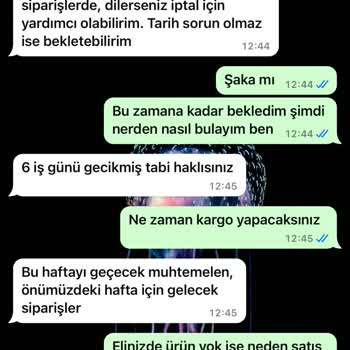 Sedye Takımı Siparişimde Yaşanan Mağduriyet