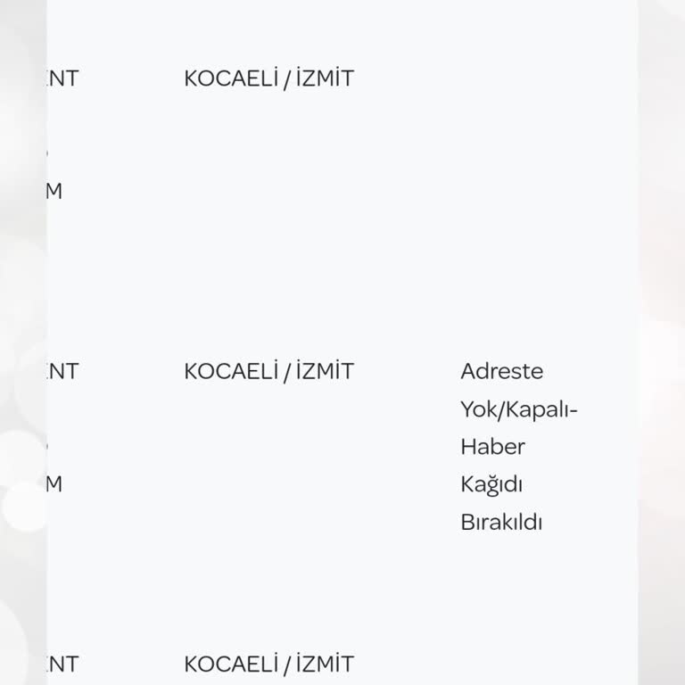 PTT Kocaeli Şubesi Dağıtım Sorunu Ve Yanıltıcı Bilgilendirme