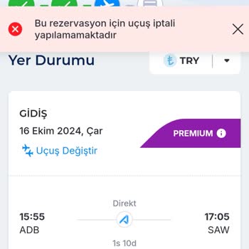 Ajet İle Hayal Kırıklığı: Müşteri Hizmetleri Ve İptal Sorunları