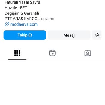 Moda Erva'dan Sipariş Verdim Yanıltıldım!