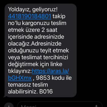 Aras Kargo'nun Yanlış Teslimat Ve Bilgilendirme Sorunu