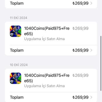 Oyun İçi Satın Alma İadesi Sorunu