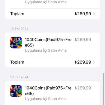 Oyun İçi Satın Alma İadesi Sorunu