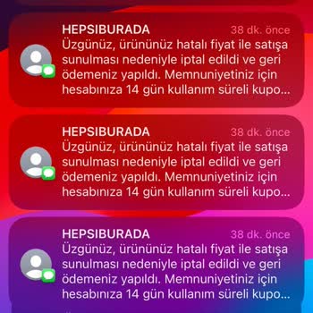 Hepsiburada'da İptal Edilen Siparişler Ve Premium Üyelik Hayal Kırıklığı